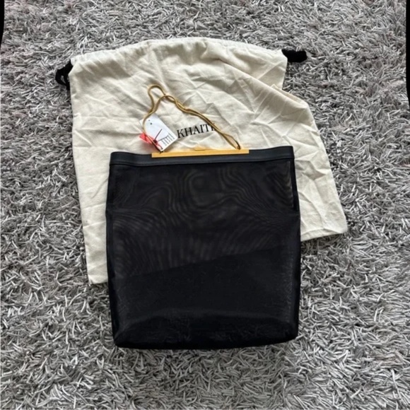 KHAITE BAG WOMEN'S BLACK NEW AUTHENTIC - Picture 9 of 9